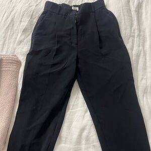 aritzia black trousers